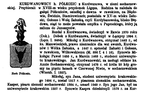 Boniecki - Kurdwanowscy