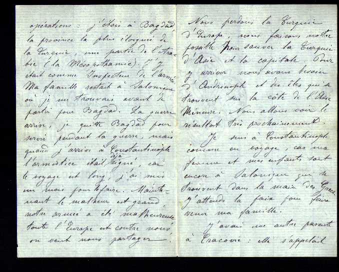 1913 List Envera Paszy