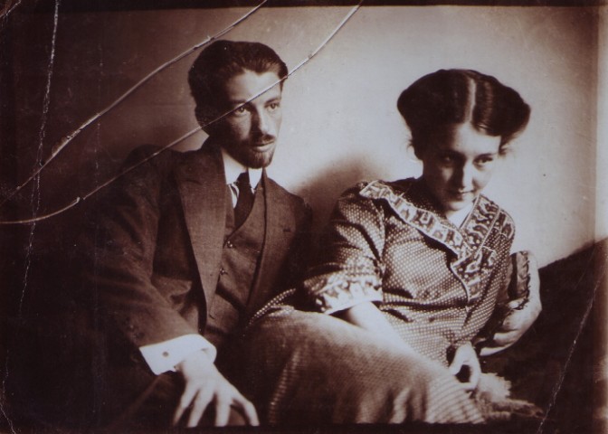 Roman Gryglaszewski i Janina z Scharffów Gryglaszewska